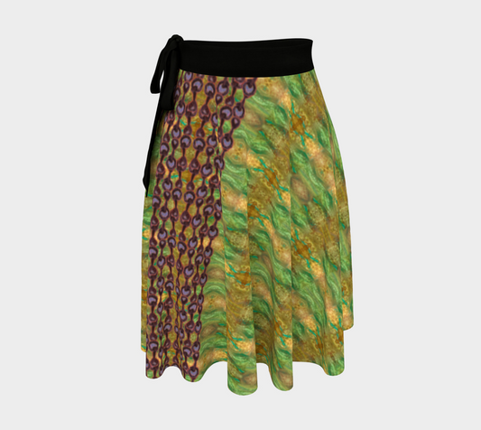 Wrap Skirt (Her/They)(Grail Night Rose Purple Logo) RJSTH@Fabric#6 RJSTHW2024 RJS