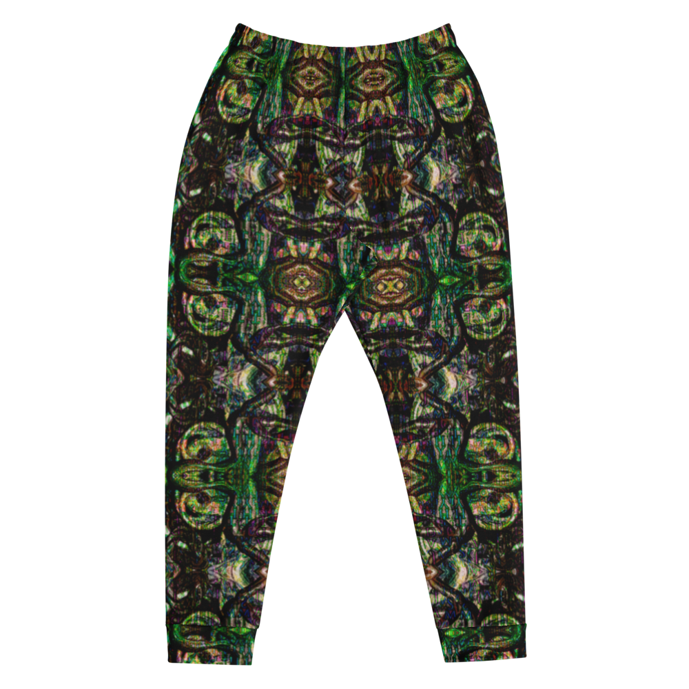 Hand Made, Print on Demand, Apparel & Accessories > Clothing > Activewear, Joggers, Sweatpants, River Jade Smithy, RJS, Travis Huffaker, RJSTH, 70% polyester, 27% cotton, 3% elastane, Slim fit, Cuffed legs, pockets, Elastic waistband, drawstring, Pure Candy Logo Collection Purple, GNHV8.2.1, Purple, green, tan, copper, patina, jeweled, smith, art