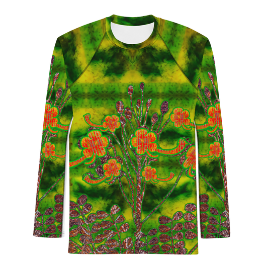 Rash Guard (His/They)(WindSong Flower) RJSTH@Fabric#3 RJSTHW2021 RJS