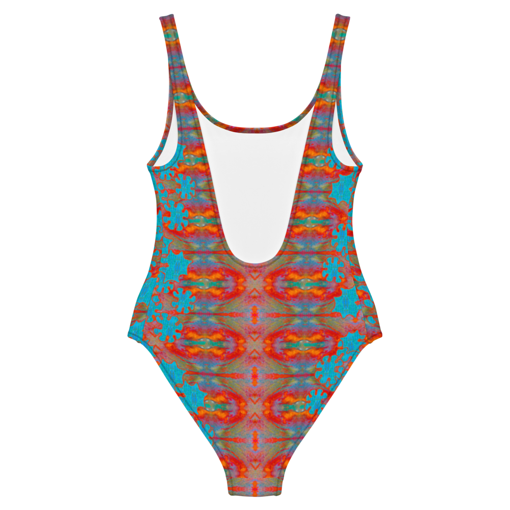 Swimsuit One-Piece (Her/They)(Grail Night Flower Pollen Dapple) RJSTH@Fabric#12 RJSTHS2021 RJS