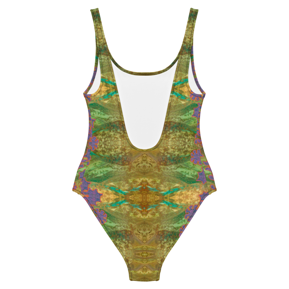 Swimsuit One-Piece (Her/They)(Grail Night Flower Pollen Dapple) RJSTH@Fabric#6 RJSTHS2021 RJS