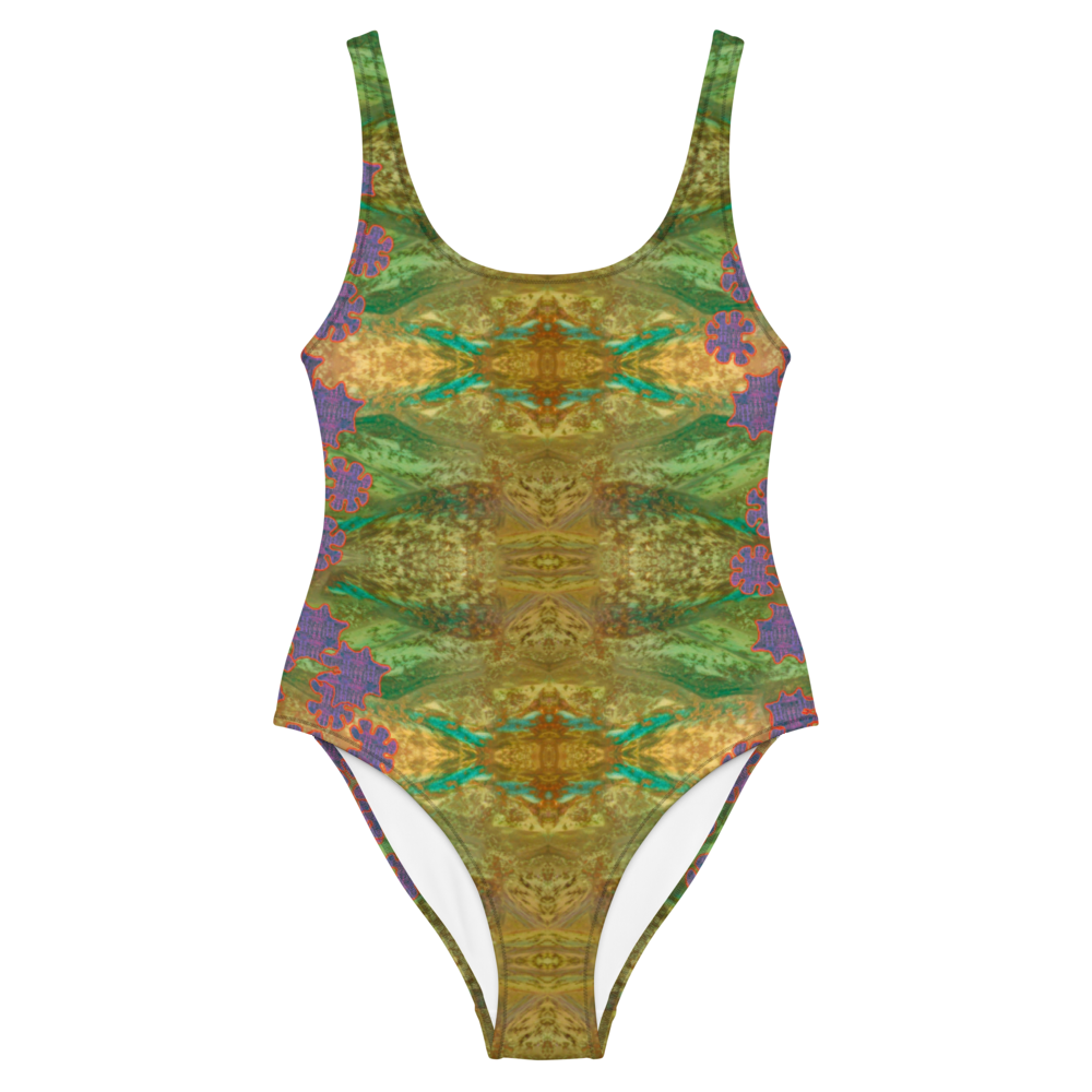 Swimsuit One-Piece (Her/They)(Grail Night Flower Pollen Dapple) RJSTH@Fabric#6 RJSTHS2021 RJS