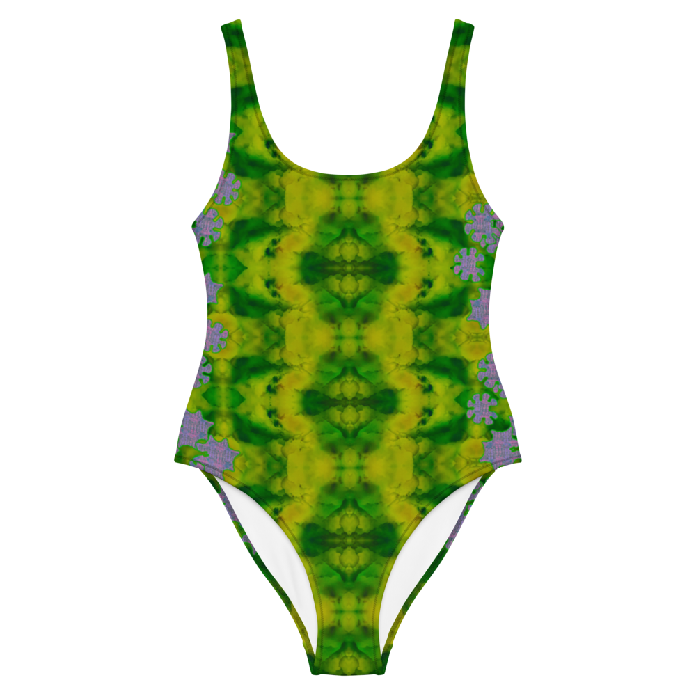 Swimsuit One-Piece (Her/They)(Grail Night Flower Pollen Dapple) RJSTH@Fabric#5 RJSTHS2021 RJS