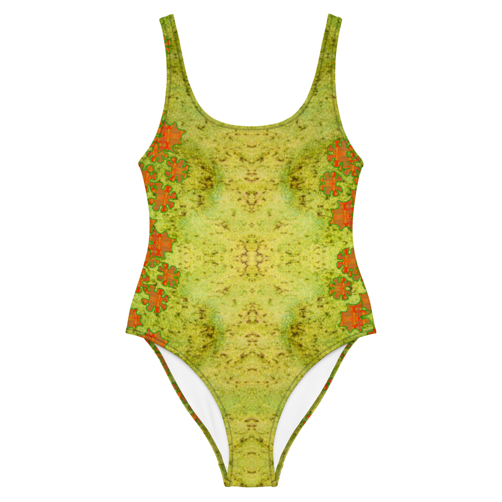 Swimsuit One-Piece (Her/They)(Grail Night Flower Pollen Dapple) RJSTH@Fabric#2 RJSTHS2021 RJS