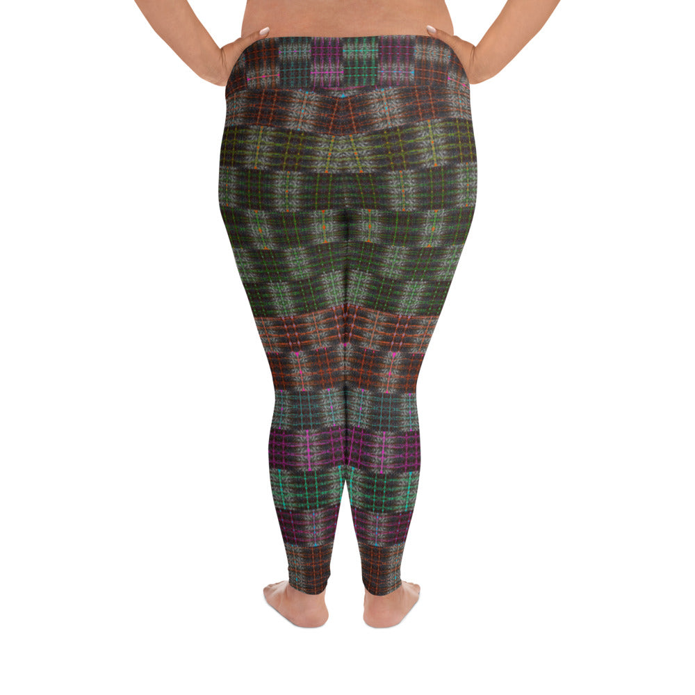 Leggings (Plus Size)(Tree Link Pride Stripes) RJSTHS2022 RJS