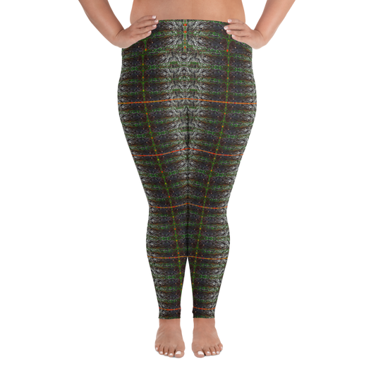 Leggings (Plus Size)(Rind#2 Tree Link) RJSTH@Fabric#2 RJSTHW2021 RJS