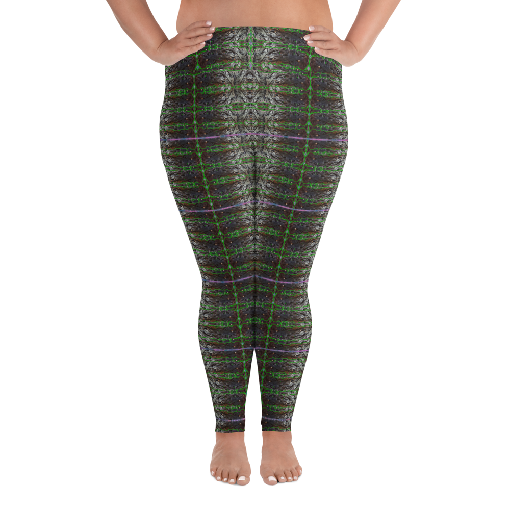 Leggings (Plus Size)(Rind#5 Tree Link) RJSTH@Fabric#5 RJSTHW2021 RJS