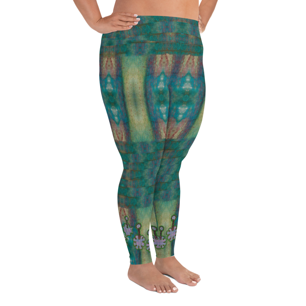 Leggings (grande taille) (Graal Night Flower) RJSTH@Fabric#4 RJSTHs2020 RJS 