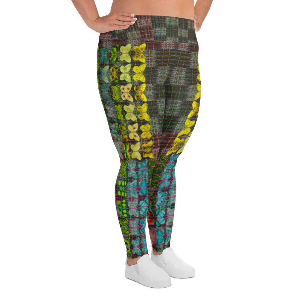 Leggings (grande taille) (Butterfly Glade Tree Link Pride Stripes) RJSTHS2022 RJS