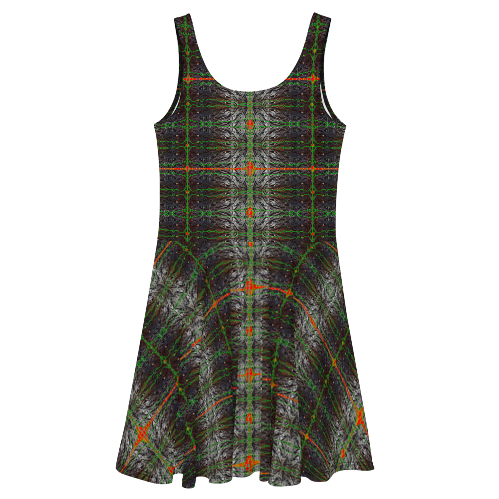 Fitted Skater Dress (Her/Muliebris)(Rind#3 Tree Link) RJSTH@Fabric#3 RJSTHW2021 RJS