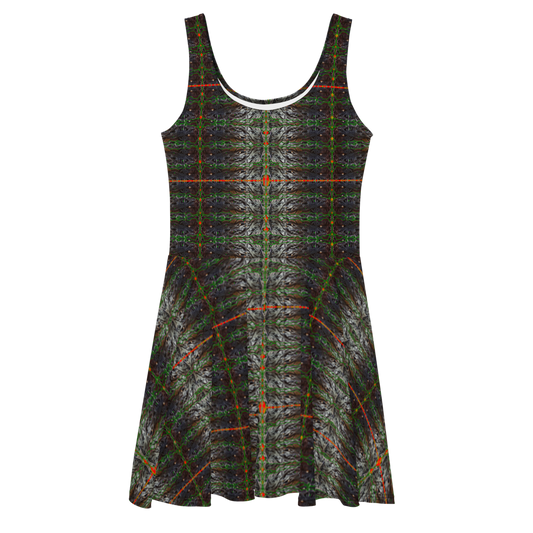 Fitted Skater Dress (Her/Muliebris)(Rind#2 Tree Link) RJSTH@Fabric#2 RJSTHW2021 RJS