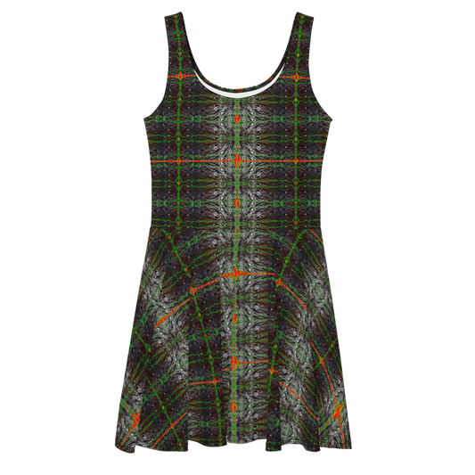 Fitted Skater Dress (Her/Muliebris)(Rind#3 Tree Link) RJSTH@Fabric#3 RJSTHW2021 RJS