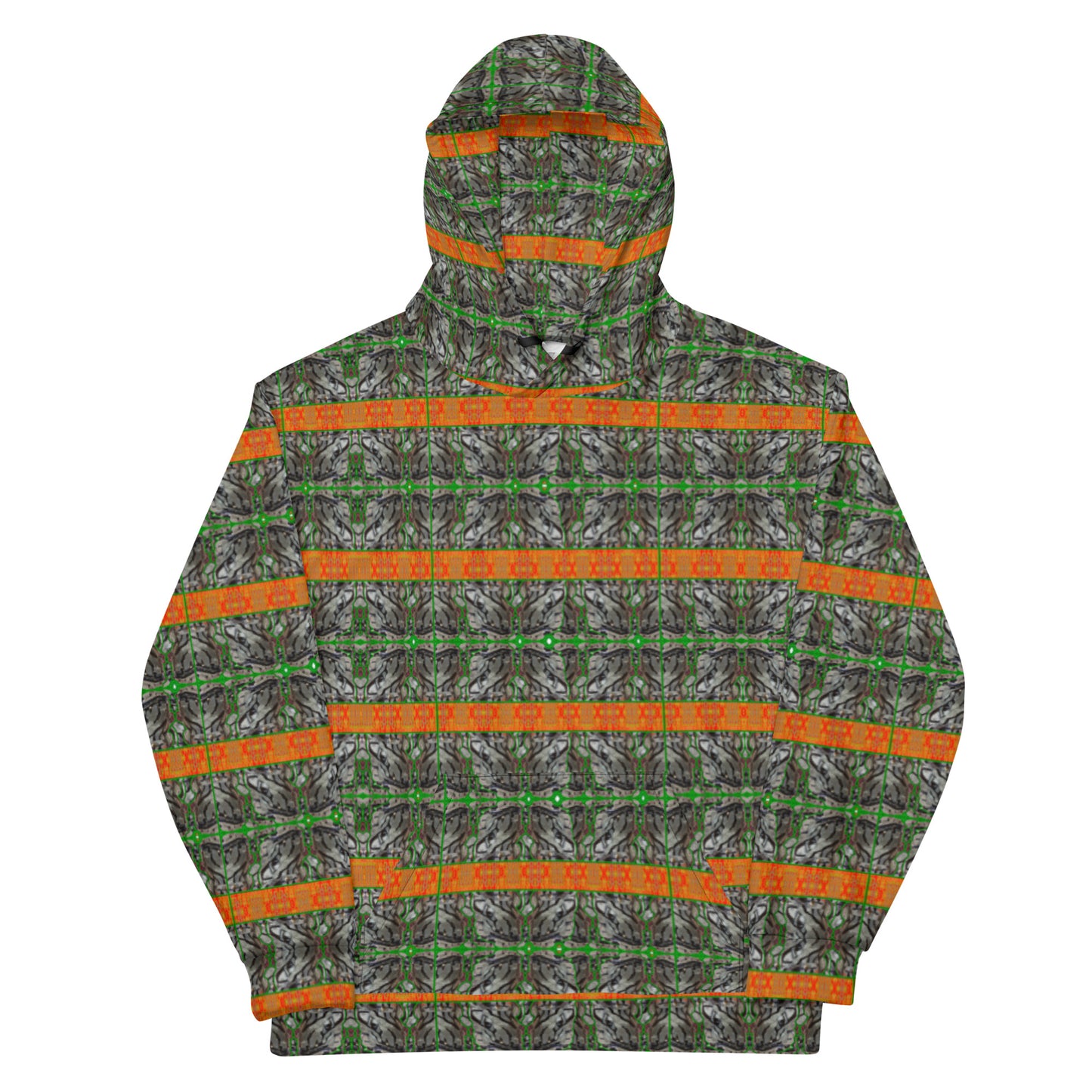 Sweat à capuche (unisexe) (Tree Link Stripe) RJSTH@Fabric#2 RJSTHw2022 RJS