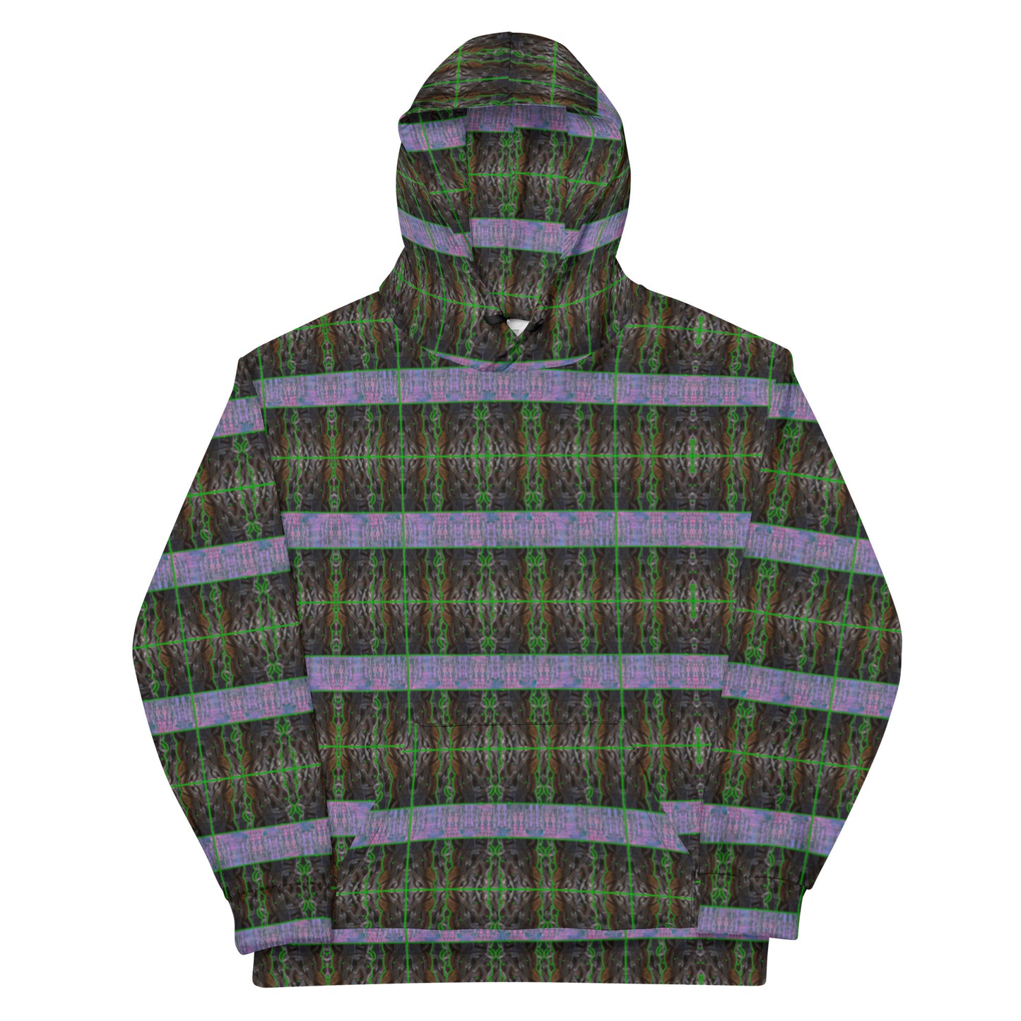 Hoodie (Unisex)(Tree Link Stripe) RJSTH@Fabric#5 RJSTHw2022  RJS