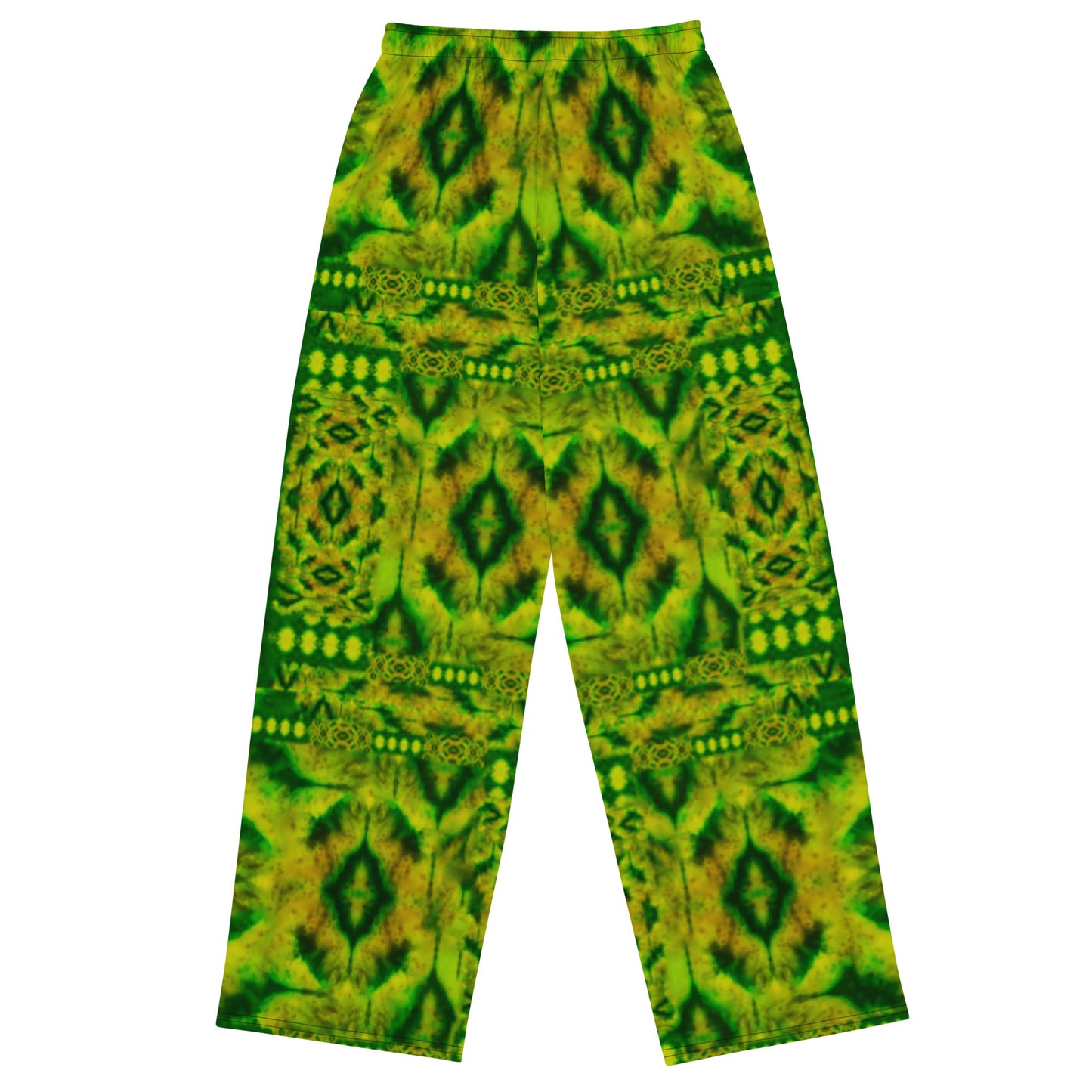 Wide-leg Pants (Unisex)(Purely Jade Light) RJSTHw2022 RJS