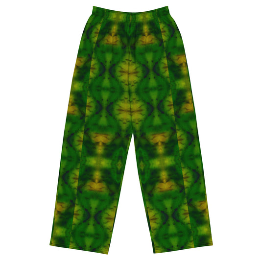 Wide-leg Pants (Unisex)(Purely Jade Light) RJSTHw2022 RJS