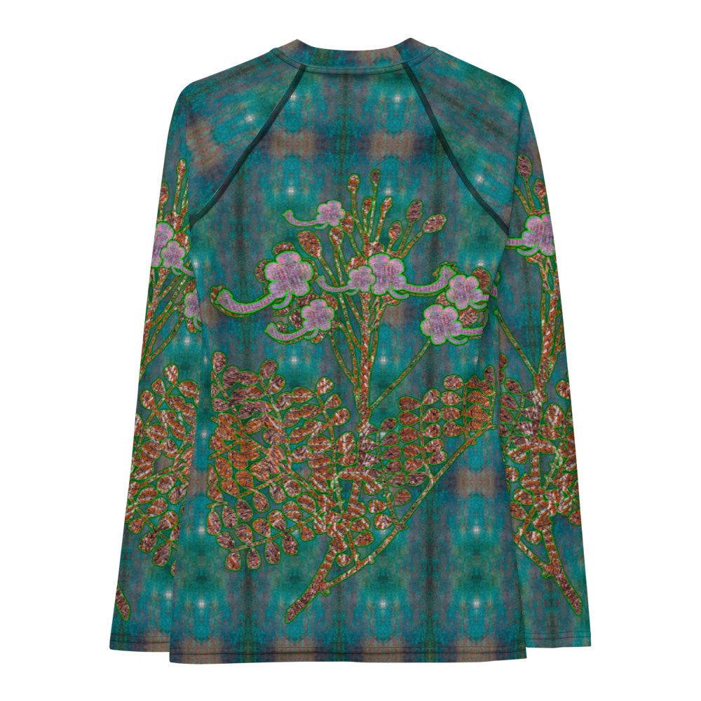 Rash Guard (Her/They)(WindSong Flower) RJSTH@Fabric#4 RJSTHW2021 RJS