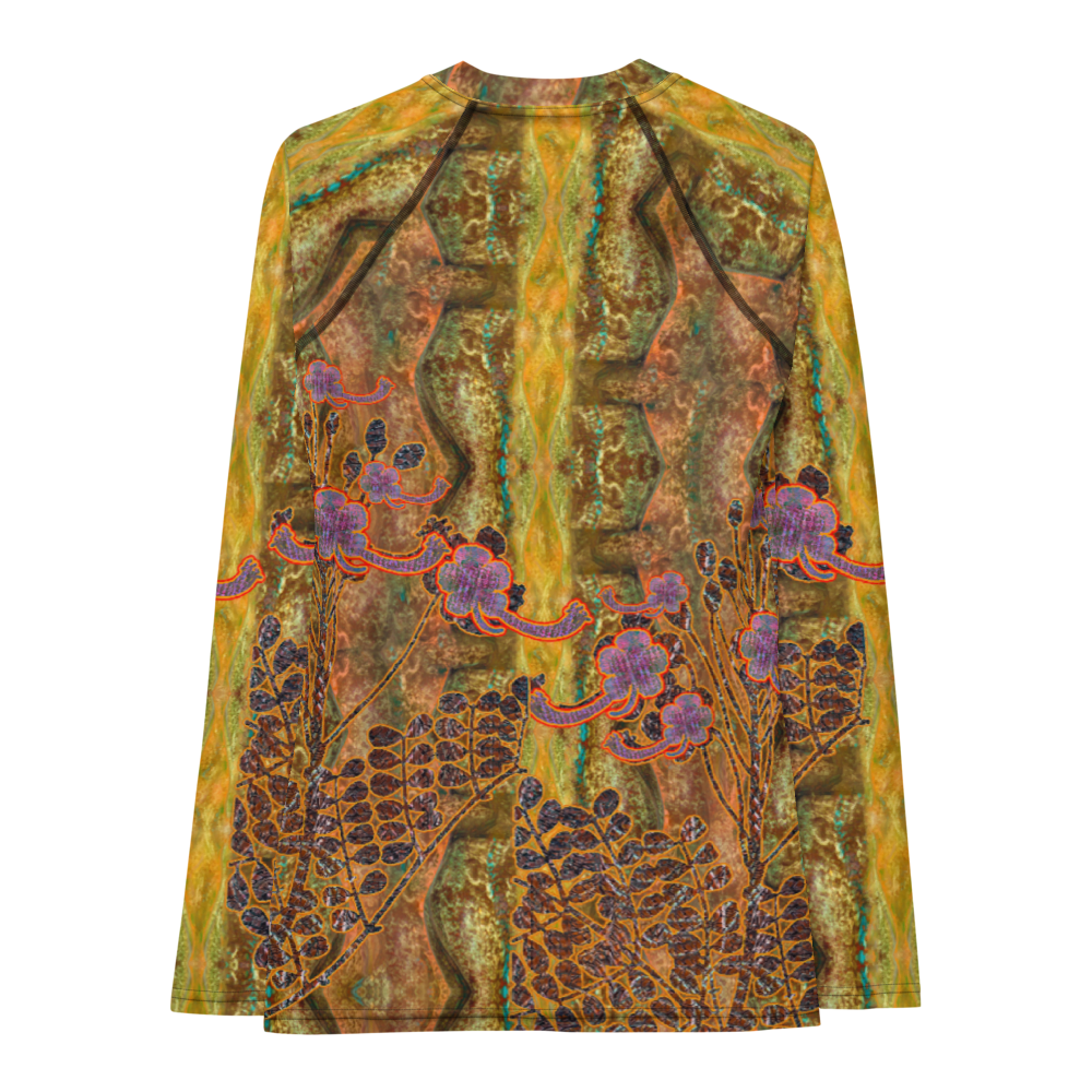 Rash Guard (Her/They)(WindSong Flower) RJSTH@Fabric#6 RJSTHW2021 RJS