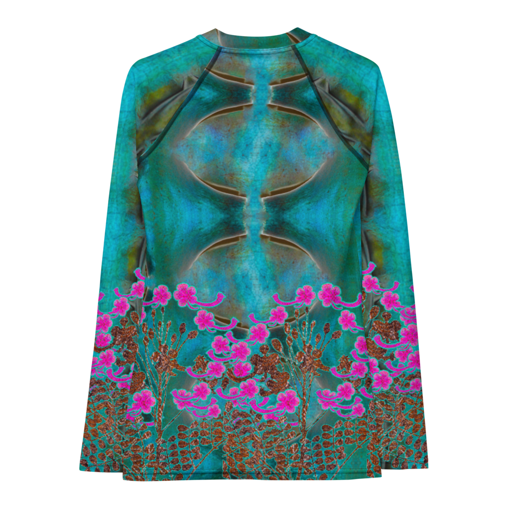 Rash Guard (Her/They)(WindSong Flower) RJSTH@Fabric#8 RJSTHW2021 RJS