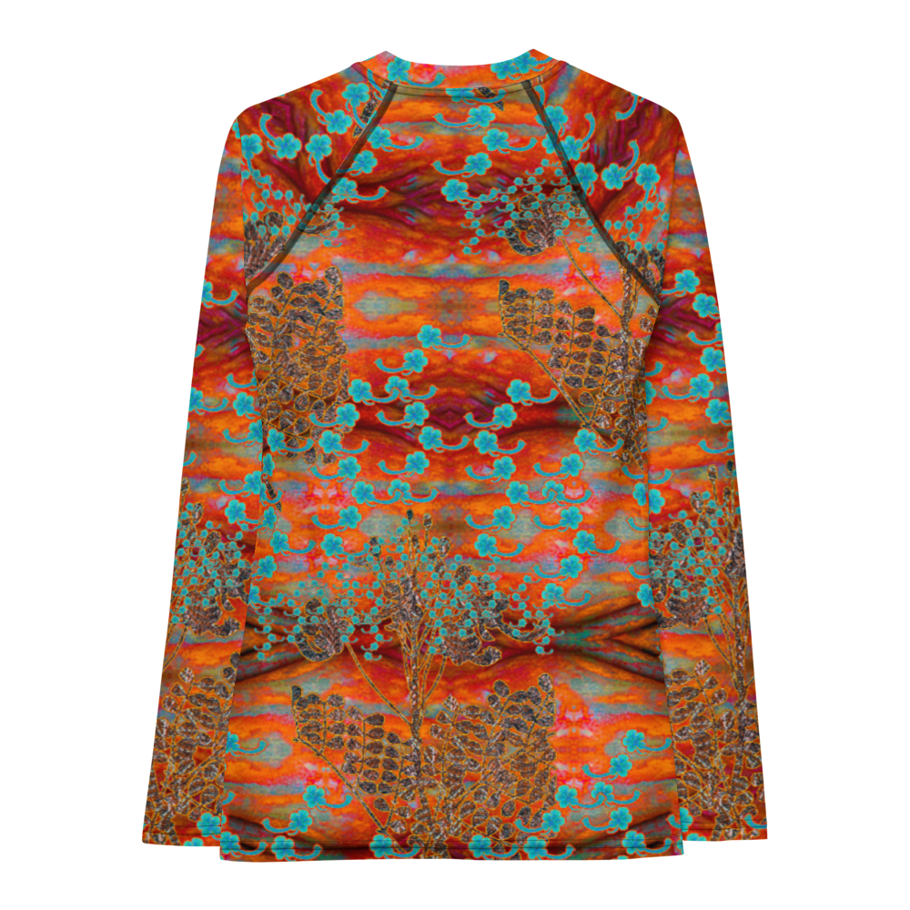 Rash Guard (Her/They)(WindSong Flower) RJSTH@Fabric#12 RJSTHW2021 RJS