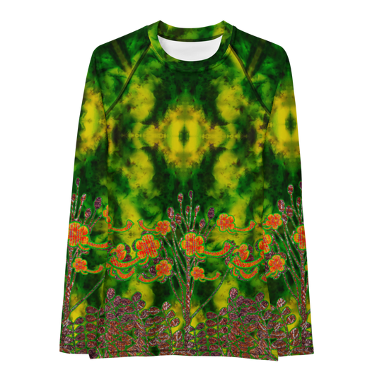 Rash Guard (Her/They)(WindSong Flower) RJSTH@Fabric#3 RJSTHW2021 RJS