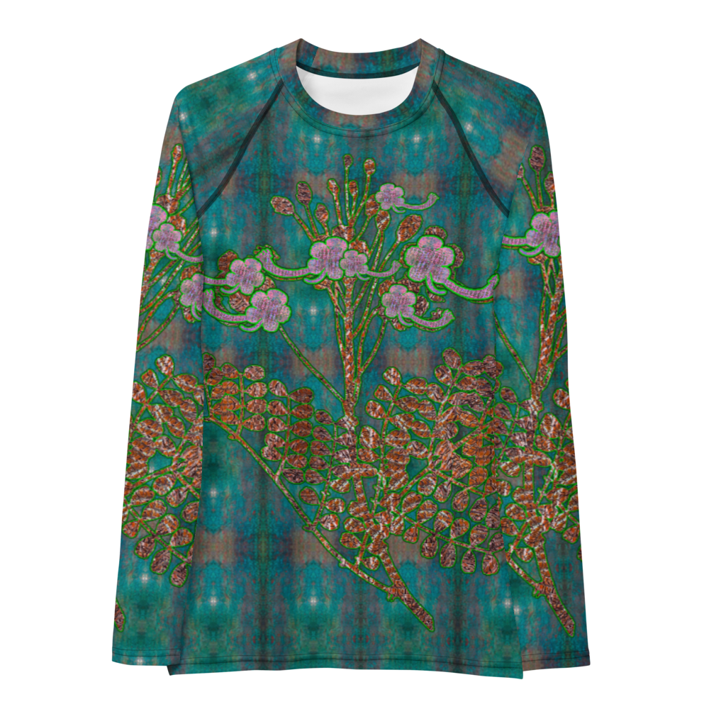 Rash Guard (Her/They)(WindSong Flower) RJSTH@Fabric#4 RJSTHW2021 RJS