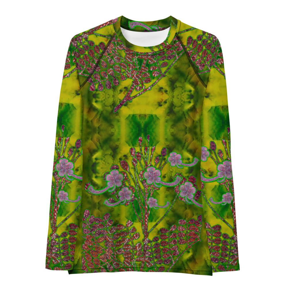 Rash Guard (Her/They)(WindSong Flower) RJSTH@Fabric#5 RJSTHW2021 RJS