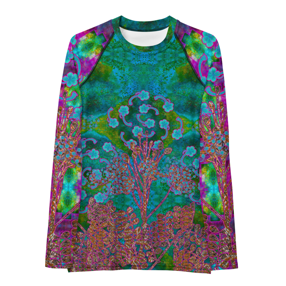 Rash Guard (Her/They)(WindSong Flower) RJSTH@Fabric#11 RJSTHW2021 RJS