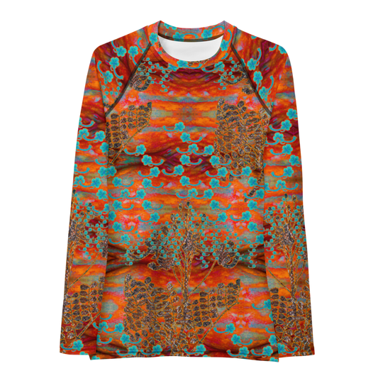 Rash Guard (Her/They)(WindSong Flower) RJSTH@Fabric#12 RJSTHW2021 RJS