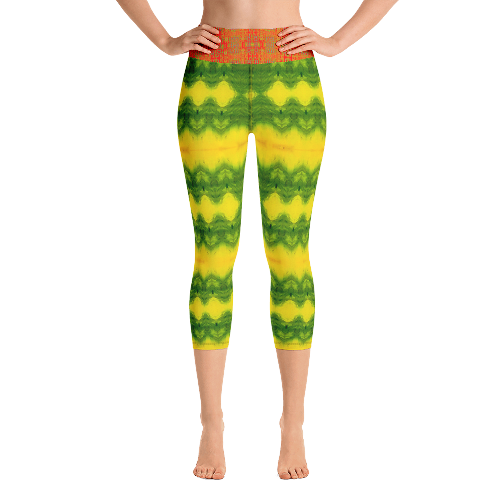 Yoga Capri Leggings (Her/They) RJSTH@Fabric#1 RJSTHS2021 RJS