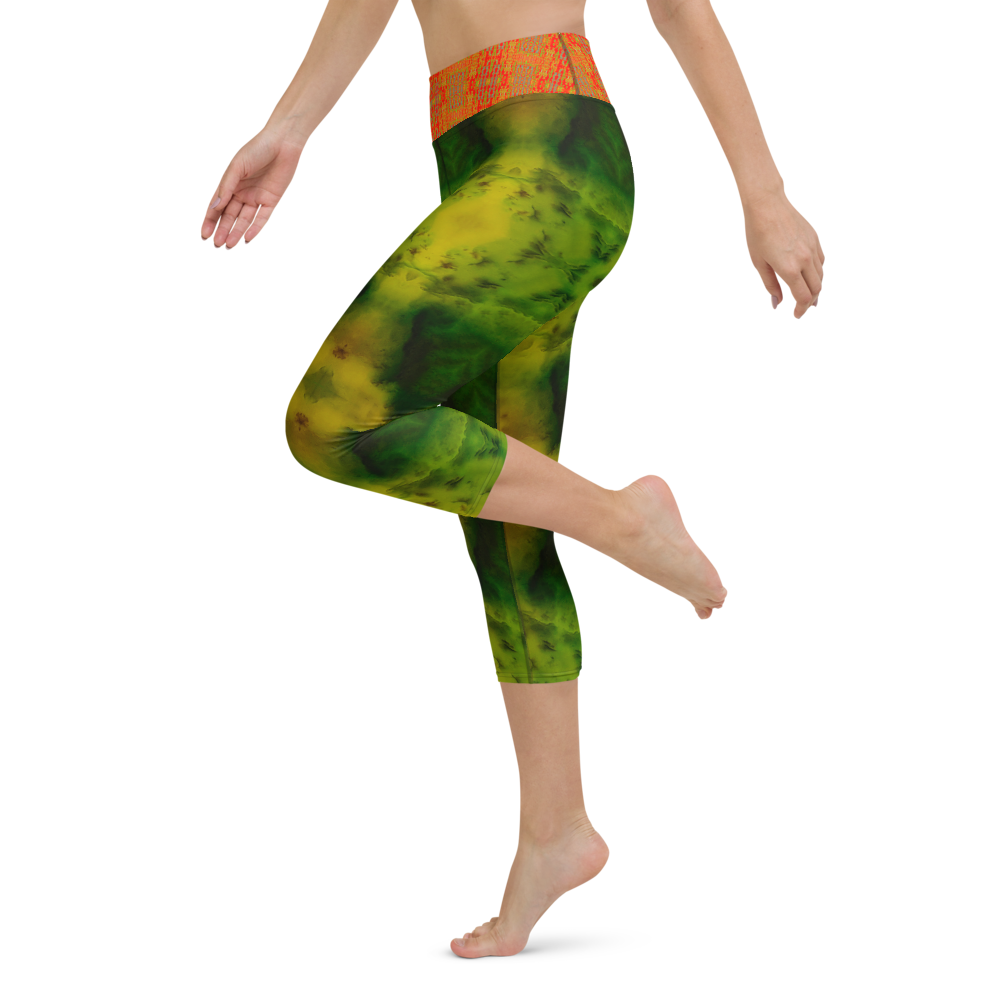 Yoga Capri Leggings (Her/They) RJSTH@Fabric#3 RJSTHS2021 RJS