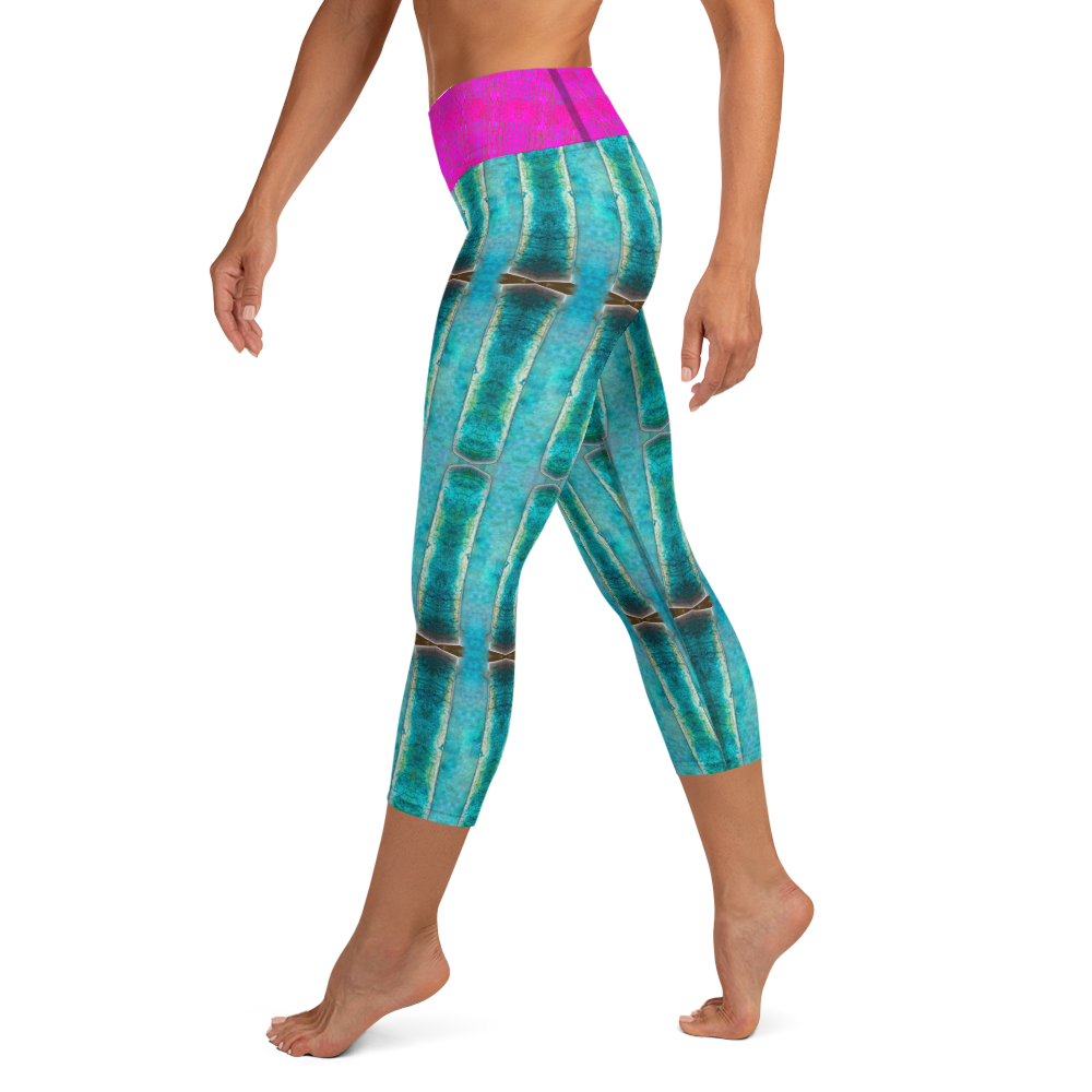 Yoga Capri Leggings (Her/They) RJSTH@Fabric#8 RJSTHS2021 RJS