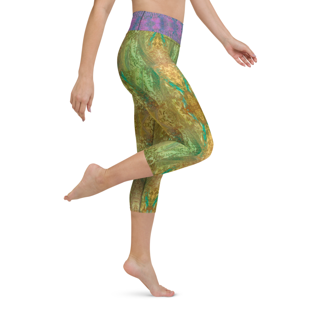 Yoga Capri Leggings (Her/They) RJSTH@Fabric#6 RJSTHS2021 RJS