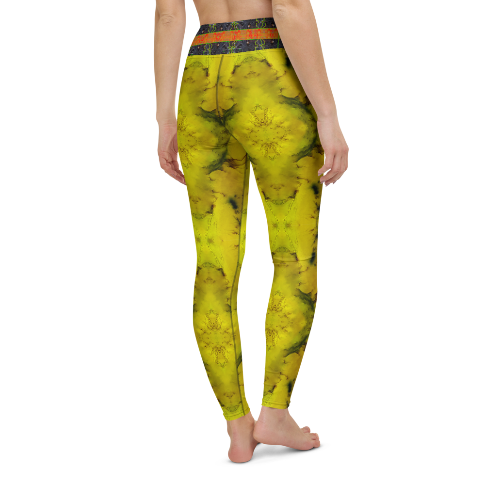 Yoga Leggings (Her/They)(Tree Link Stripe) RJSTH@Fabric#1 RJSTHs2021 RJS