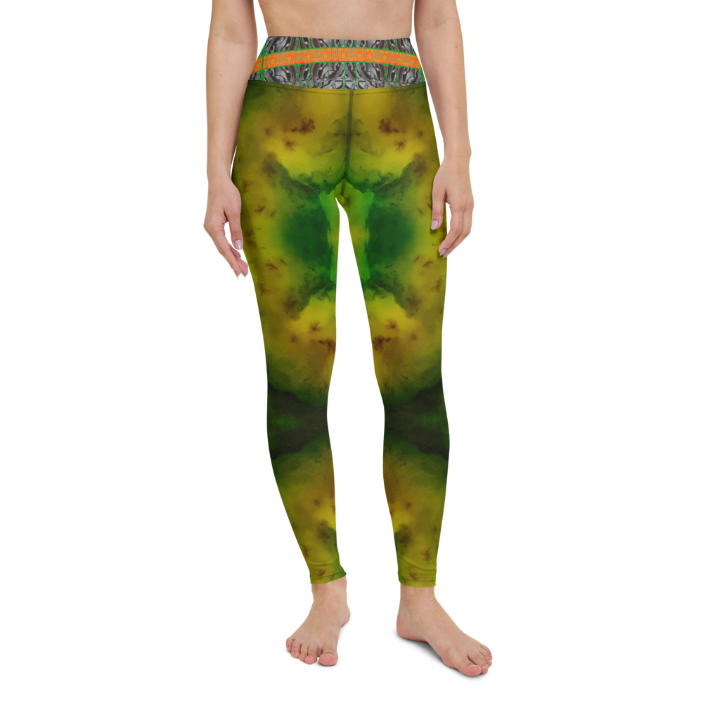 Yoga Leggings (Her/Muliebris)(Tree Link Stripe) RJSTH@Fabric#3 RJSTHs2021 RJS