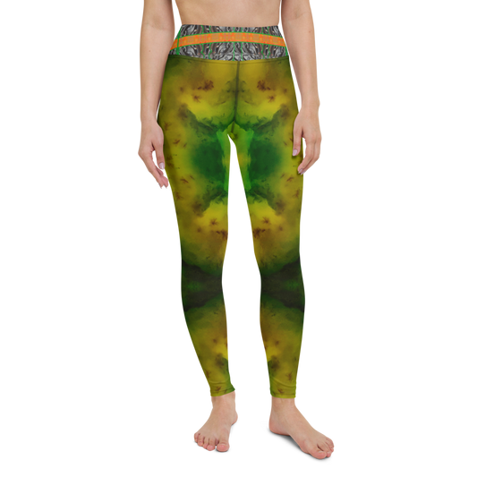 Yoga Leggings (Her/They)(Tree Link Stripe) RJSTH@Fabric#3 RJSTHs2021 RJS