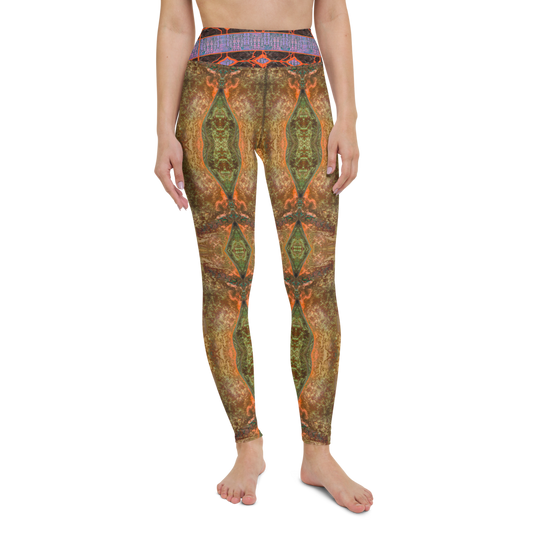 Yoga Leggings (Her/They)(Tree Link Stripe) RJSTH@Fabric#6 RJSTHs2021 RJS
