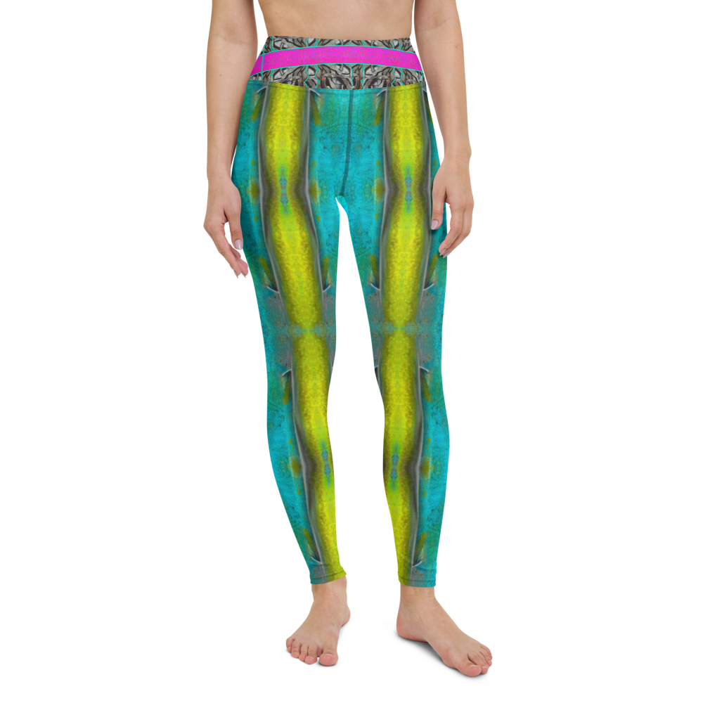 Yoga Leggings (Her/They)(Tree Link Stripe) RJSTH@Fabric#8 RJSTHs2021 RJS