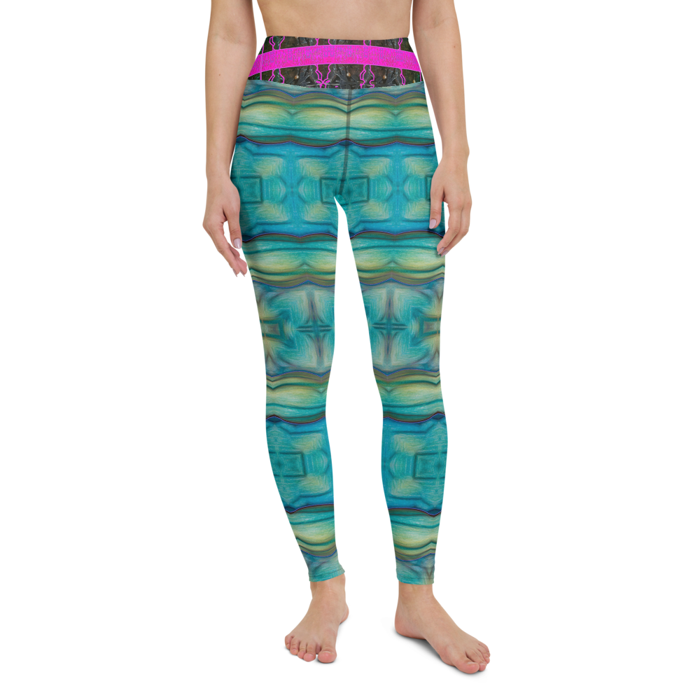 Yoga Leggings (Her/They)(Tree Link Stripe) RJSTH@Fabric#9 RJSTHs2021 RJS