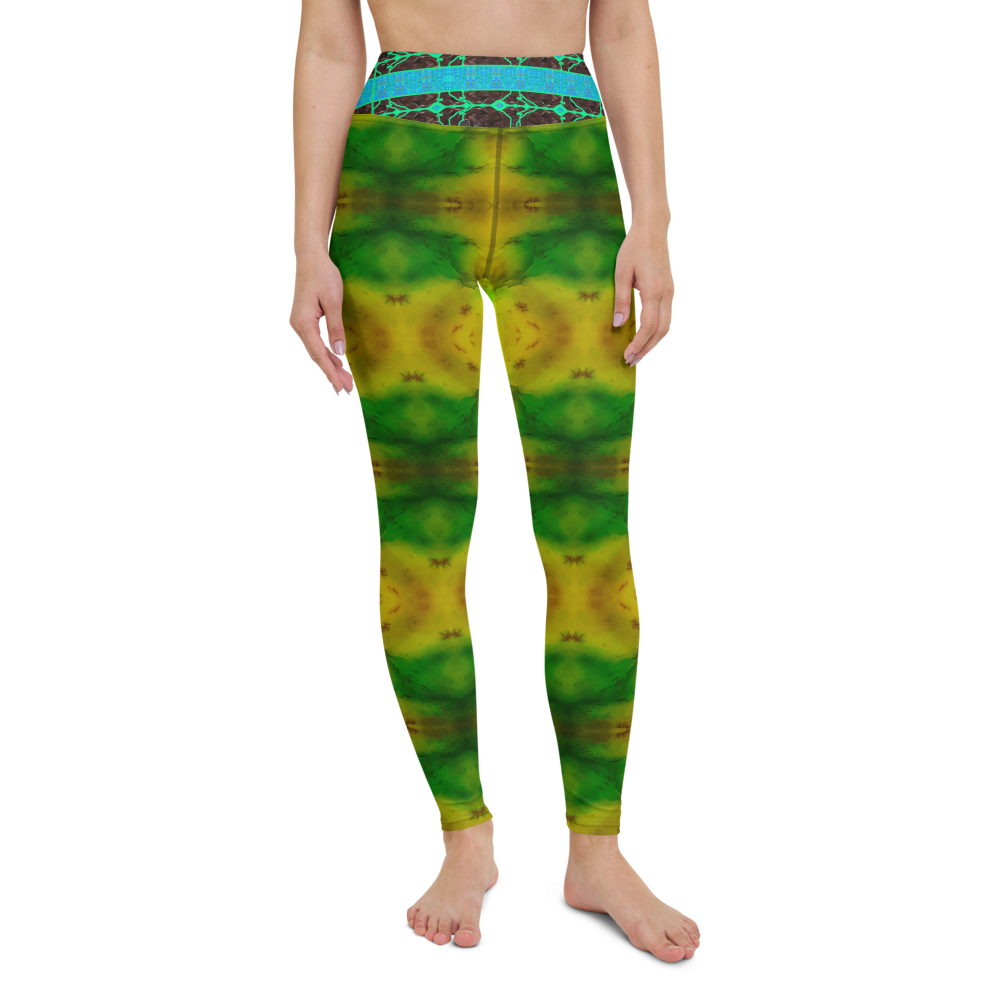 Yoga Leggings (Her/They)(Tree Link Stripe) RJSTH@Fabric#10 RJSTHs2021 RJS