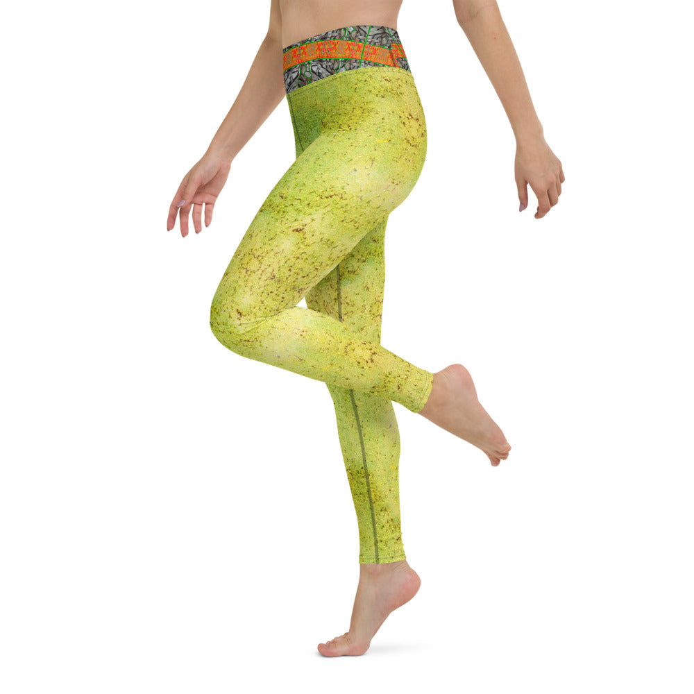 Yoga Leggings (Her/They)(Tree Link Stripe) RJSTH@Fabric#2 RJSTHs2021 RJS