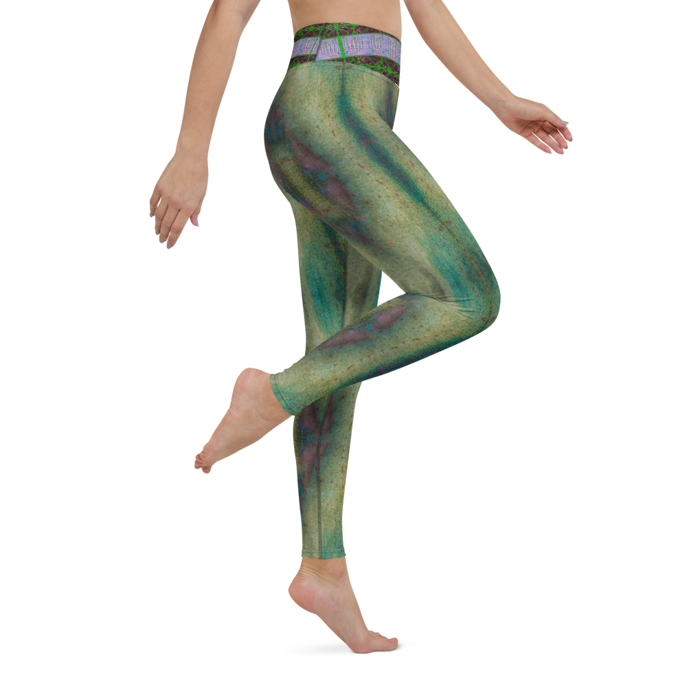 Yoga Leggings (Her/Muliebris)(Tree Link Stripe) RJSTH@Fabric#4 RJSTHs2021 RJS