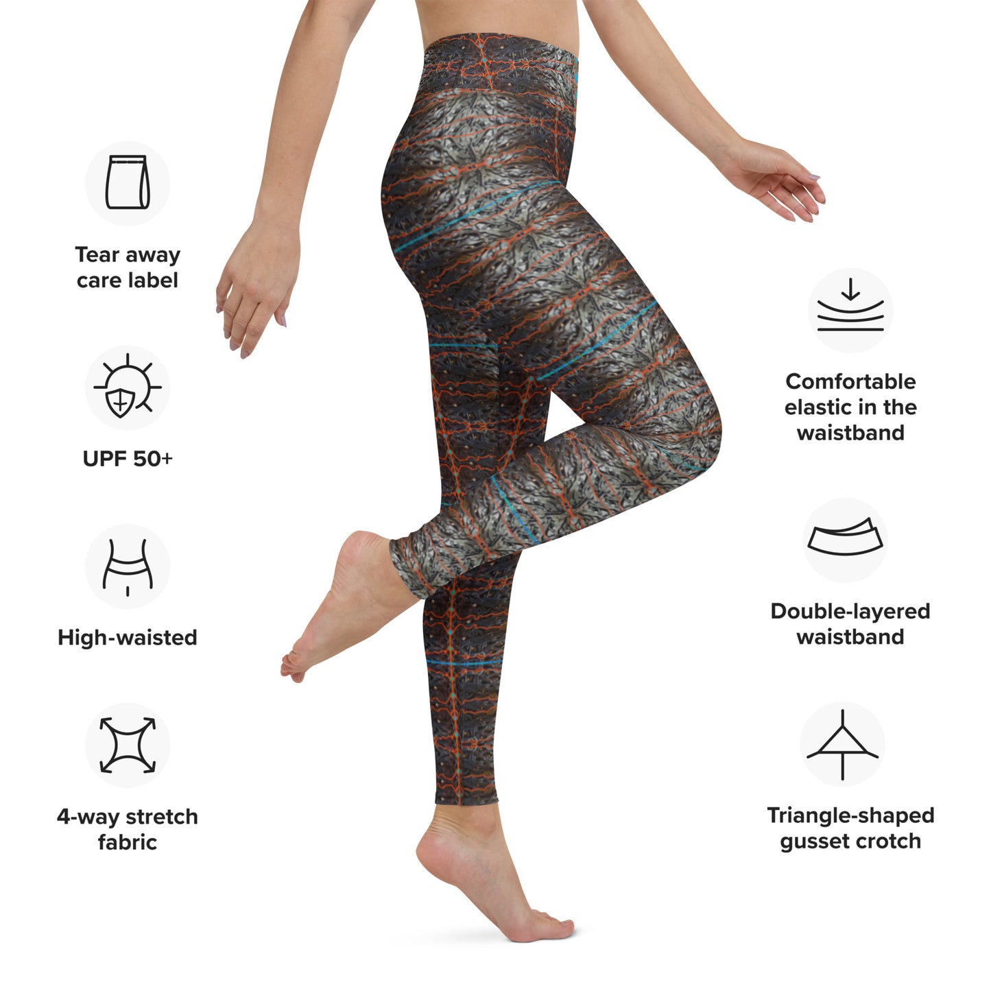 Leggings de yoga (Her/Muliebris) (Rind#12 Tree Link) RJSTH@Fabric#12 RJSTHW2021 RJS