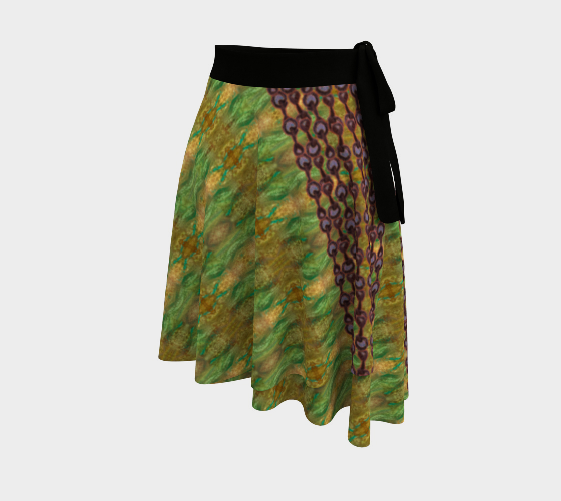 Wrap Skirt (Her/Muliebris)(Grail Night Rose Purple Logo) RJSTH@Fabric#6 RJSTHW2024 RJS