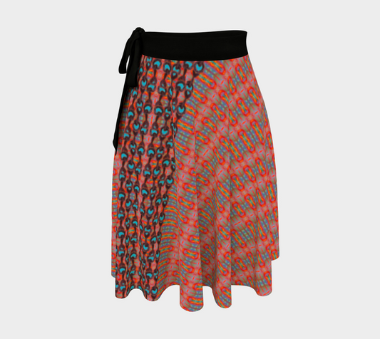 Wrap Skirt (Her/They)(Grail Night Rose Blue Logo) RJSTH@Fabric#12 RJSTHW2024 RJS